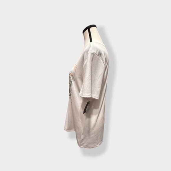 NWT torrid Super Soft Ribbed Crew Neck Tee 1X - Picture 3 of 8